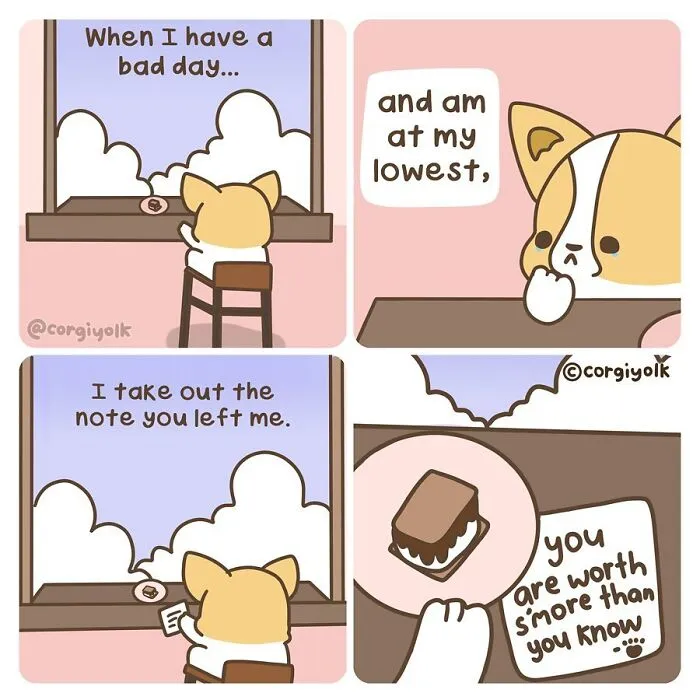 My 30 Wholesome Comics Featuring A Corgi And His Adventures With Other Animal Friends