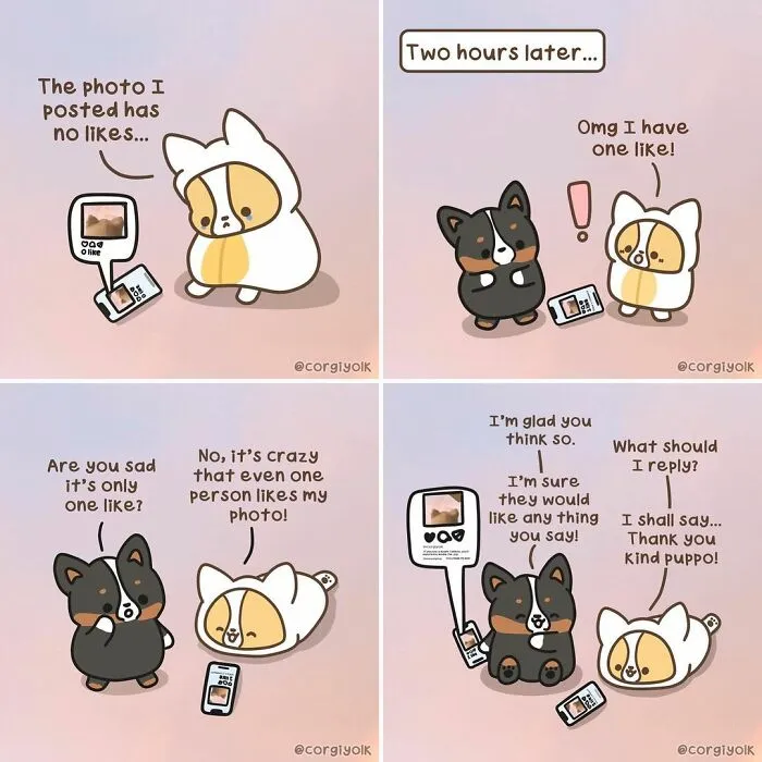 My 30 Wholesome Comics Featuring A Corgi And His Adventures With Other Animal Friends