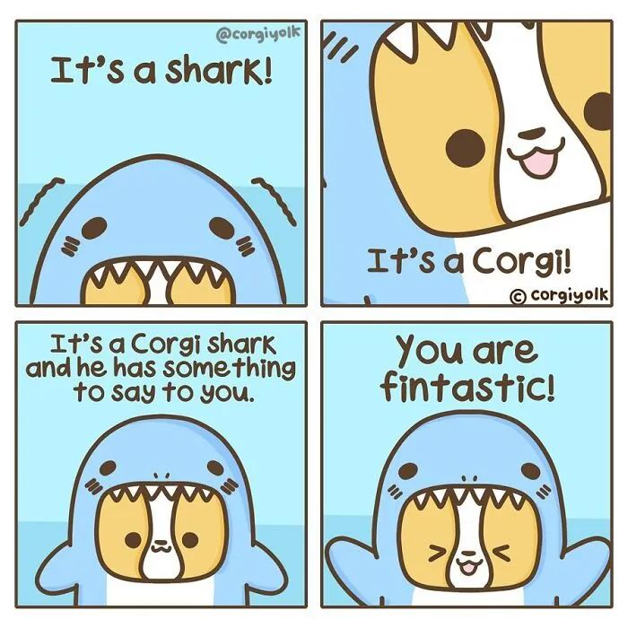 My 30 Wholesome Comics Featuring A Corgi And His Adventures With Other Animal Friends