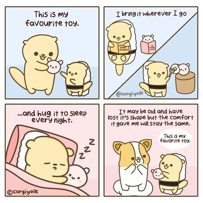 My 30 Wholesome Comics Featuring A Corgi And His Adventures With Other Animal Friends