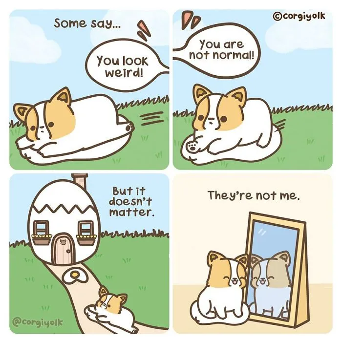 My 30 Wholesome Comics Featuring A Corgi And His Adventures With Other Animal Friends