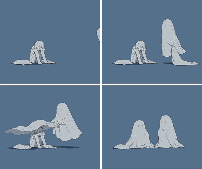 40 Powerful Illustrations By Japanese Artist That Will Make You Think (New Pics)
