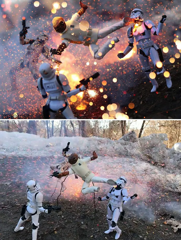 Photographer Uses Pop Culture Toys To Create Awesome Action Photography (30 Pics)