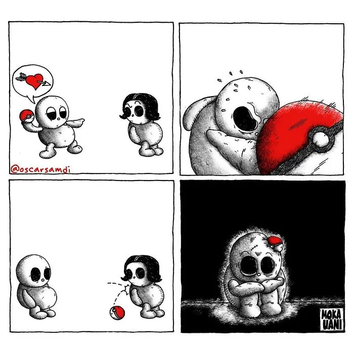 Psychologist Creates Comics With A Dark Humor To Shortly Forget About Everyday Life (45 New Pics)