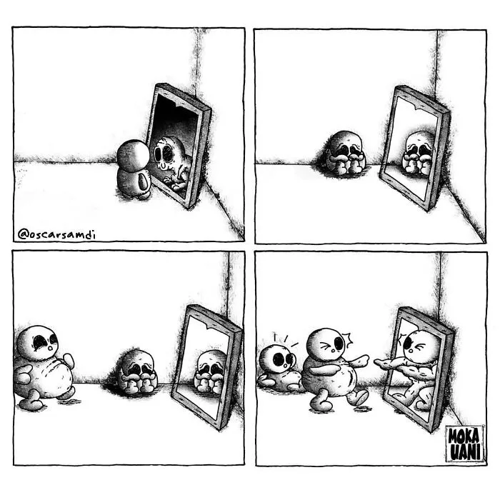 Psychologist Creates Comics With A Dark Humor To Shortly Forget About Everyday Life (45 New Pics)