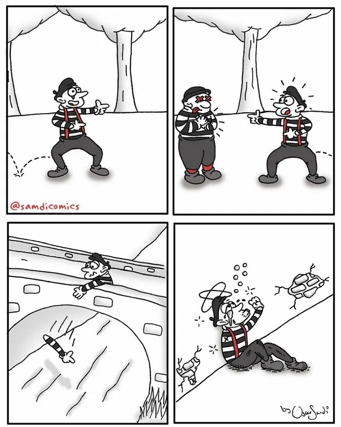 Psychologist Creates Comics With A Dark Humor To Shortly Forget About Everyday Life (45 New Pics)