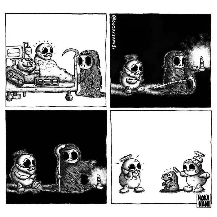 Psychologist Creates Comics With A Dark Humor To Shortly Forget About Everyday Life (45 New Pics)