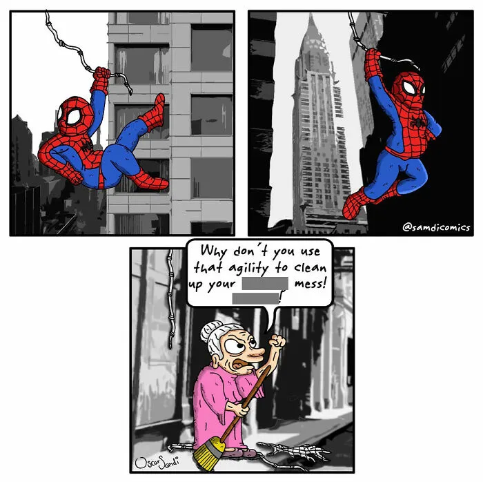 Psychologist Creates Comics With A Dark Humor To Shortly Forget About Everyday Life (45 New Pics)