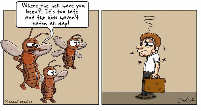 Psychologist Creates Comics With A Dark Humor To Shortly Forget About Everyday Life (45 New Pics)