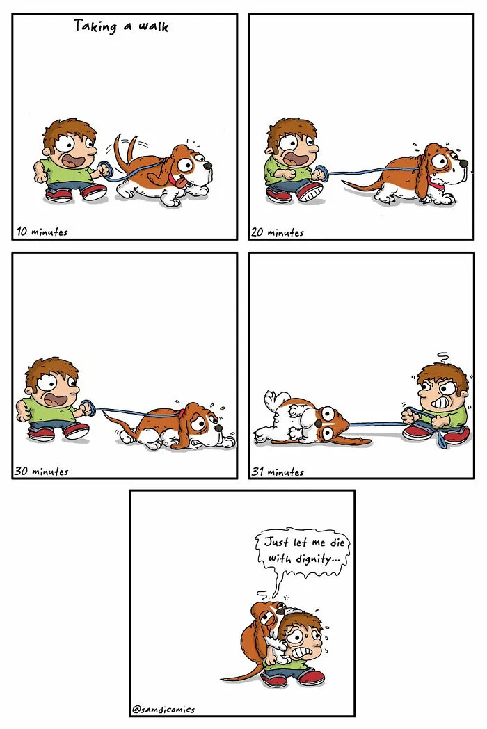 Psychologist Creates Comics With A Dark Humor To Shortly Forget About Everyday Life (45 New Pics)