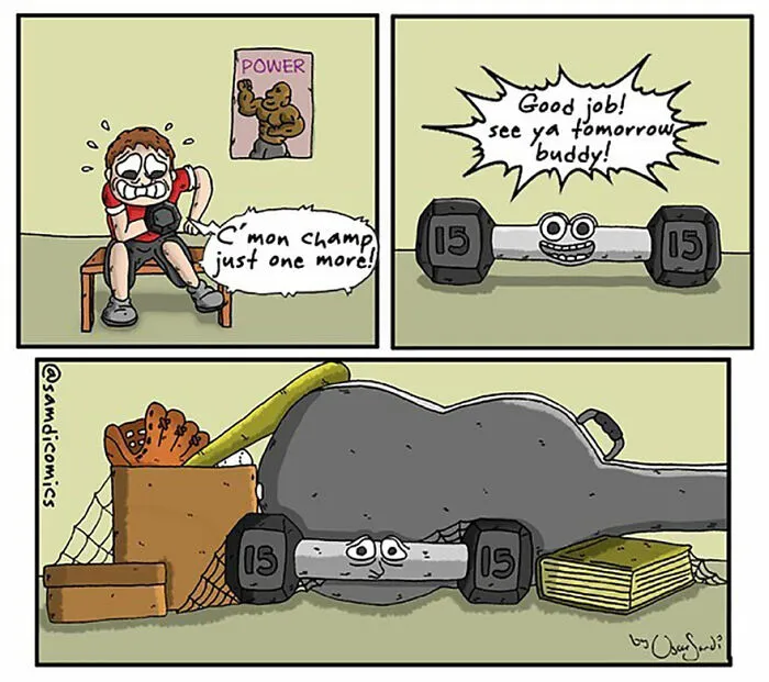 Psychologist Creates Comics With A Dark Humor To Shortly Forget About Everyday Life (45 New Pics)