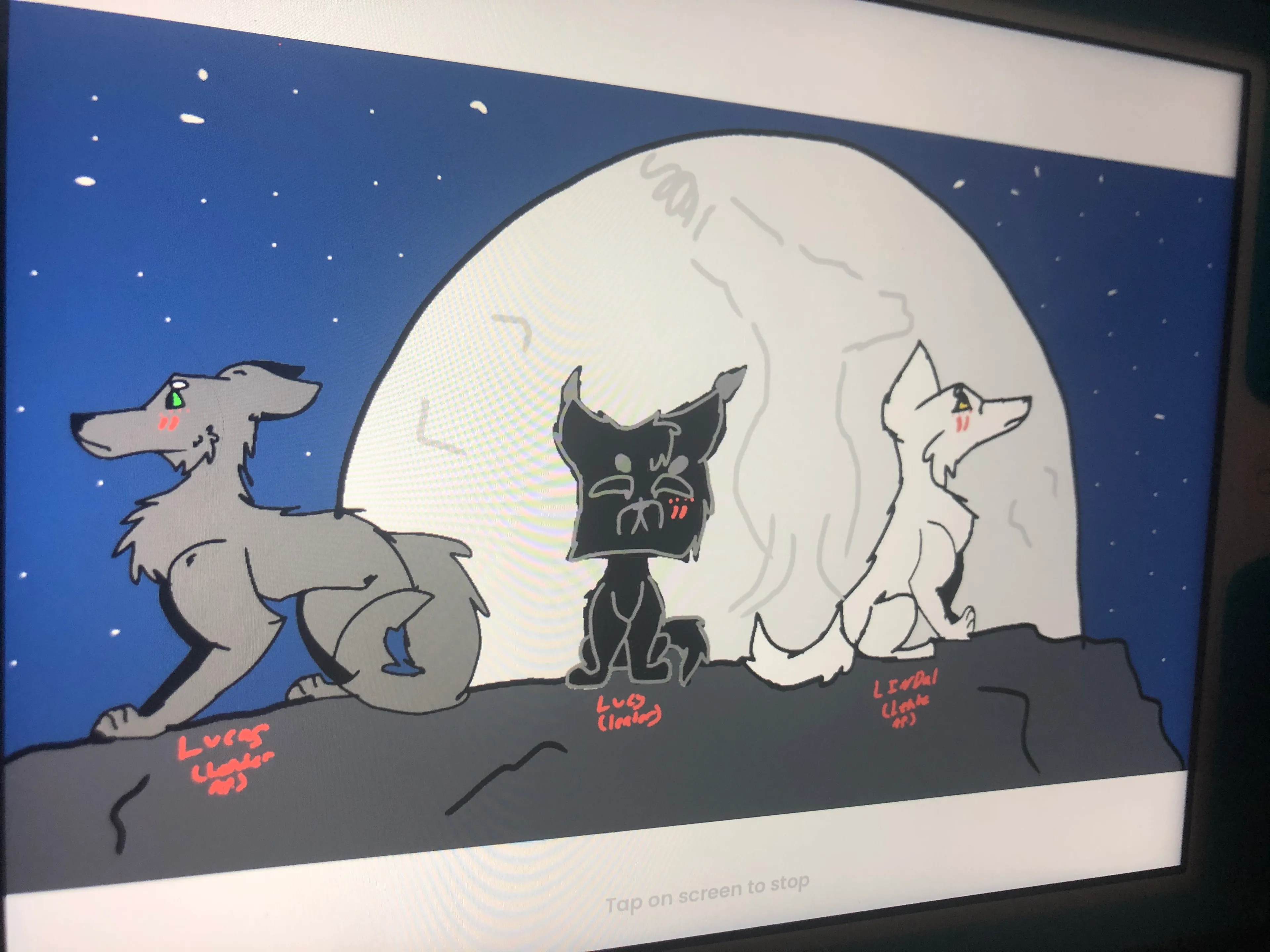 Redraw The Three Leaders Of Moons