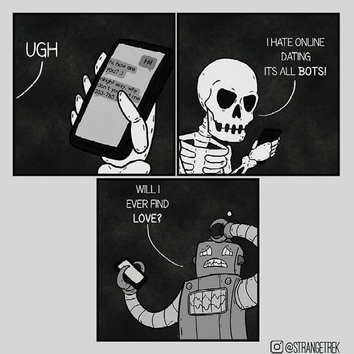 30 Funny Comics By StrangeTrek For People Who Like Horror And Pop Culture
