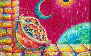 I Accidentally Painted A Cosmic Event. (Or Eight.)