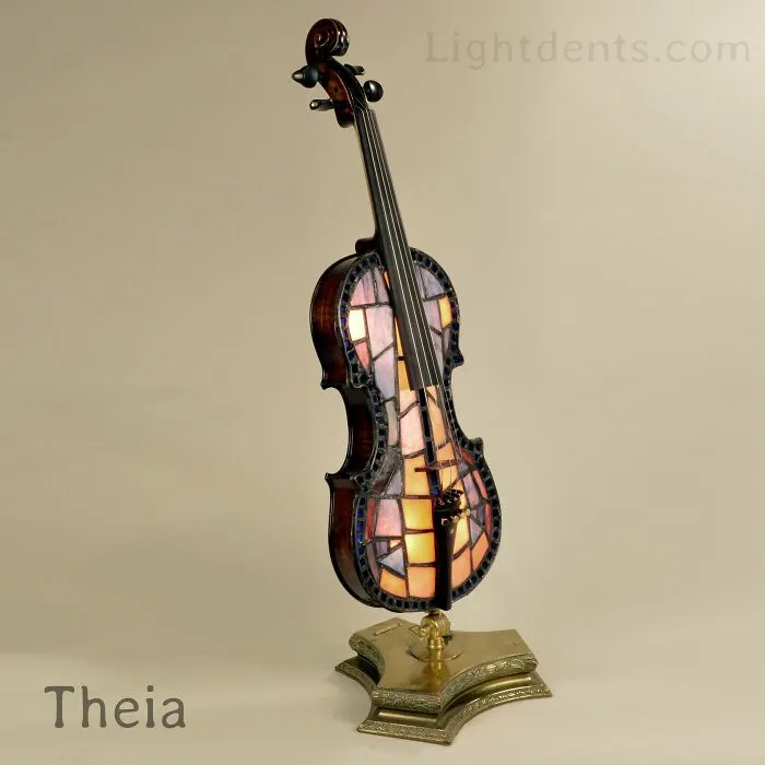 Artist Transforms Discarded Music Instruments And Other Vintage Items Into Lamps (66 Pics)