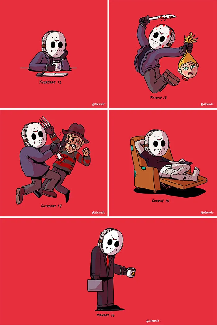 Artist 'Uncovers' The Disturbing Behind-The-Scenes Of Popular Characters (30 New Pics)