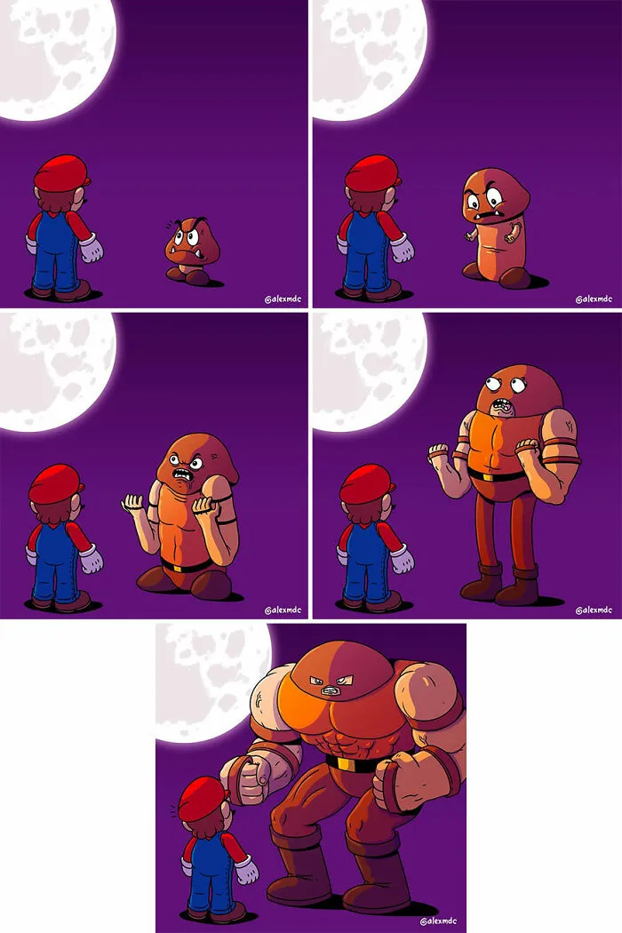 Artist 'Uncovers' The Disturbing Behind-The-Scenes Of Popular Characters (30 New Pics)
