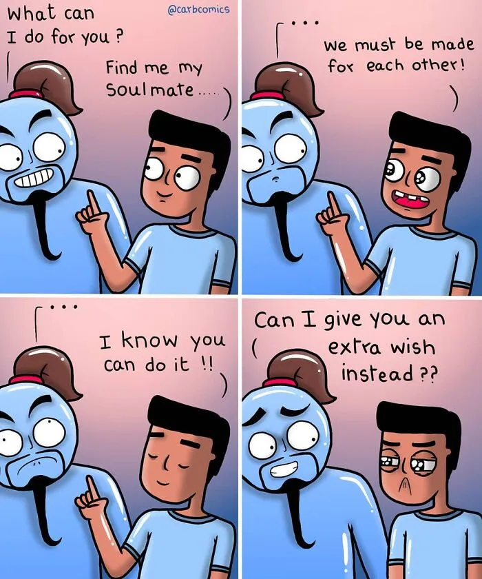 30 Funny Comics About Everyday Situations And Silly Puns By CarbComics