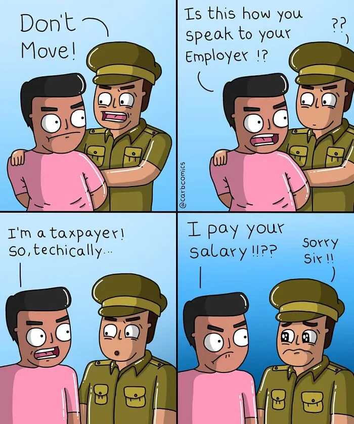 30 Funny Comics About Everyday Situations And Silly Puns By CarbComics