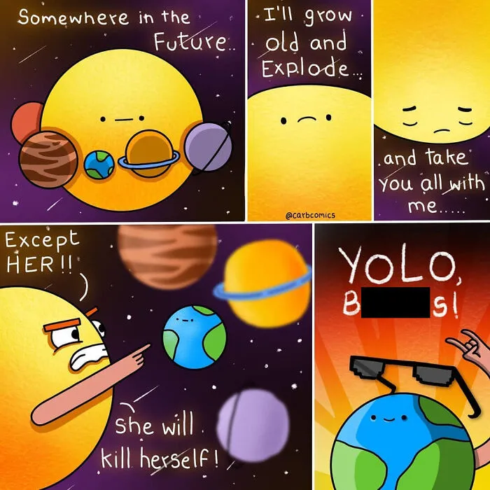 30 Funny Comics About Everyday Situations And Silly Puns By CarbComics
