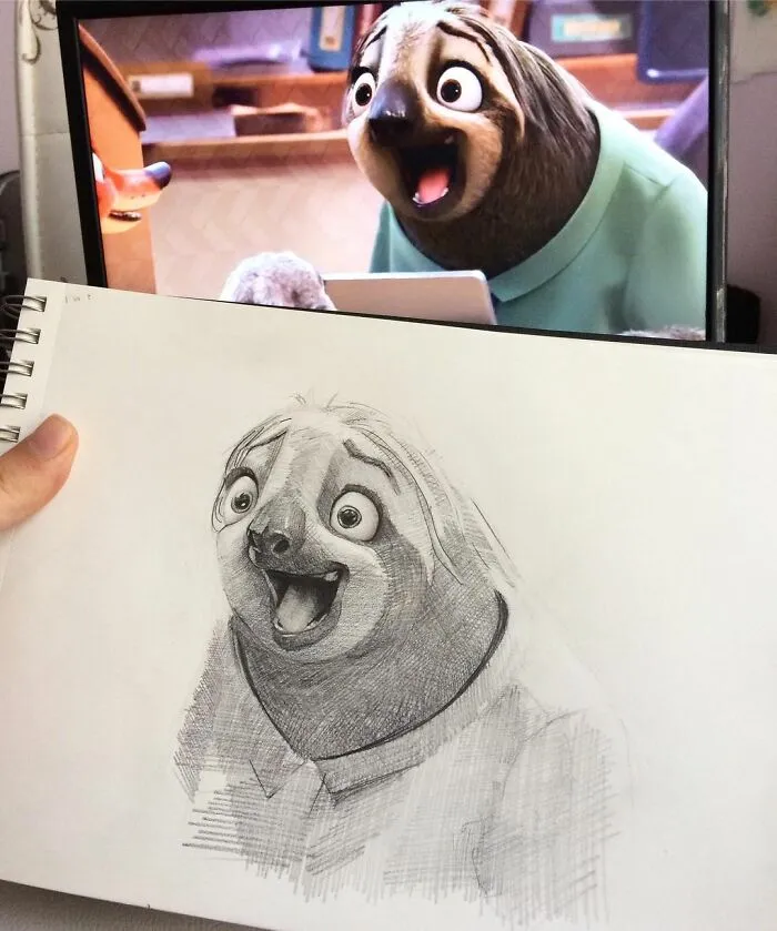 65 Pencil Drawings Of Our Favorite Pop Culture Characters By Samet Türkan