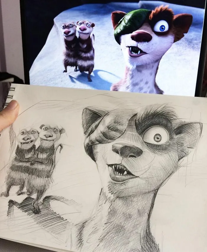 65 Pencil Drawings Of Our Favorite Pop Culture Characters By Samet Türkan