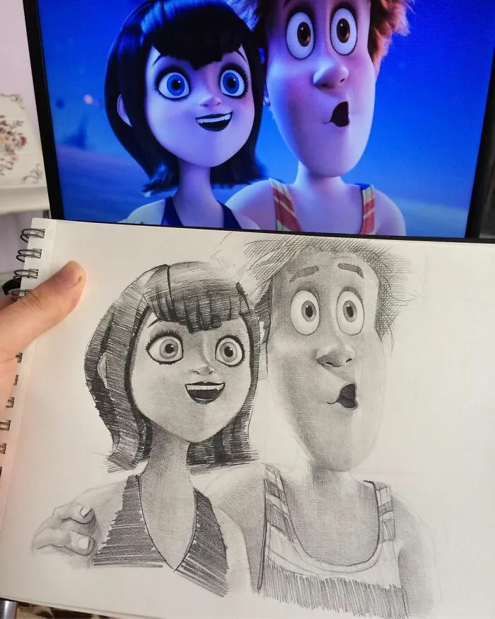 65 Pencil Drawings Of Our Favorite Pop Culture Characters By Samet Türkan