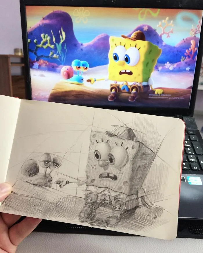 65 Pencil Drawings Of Our Favorite Pop Culture Characters By Samet Türkan