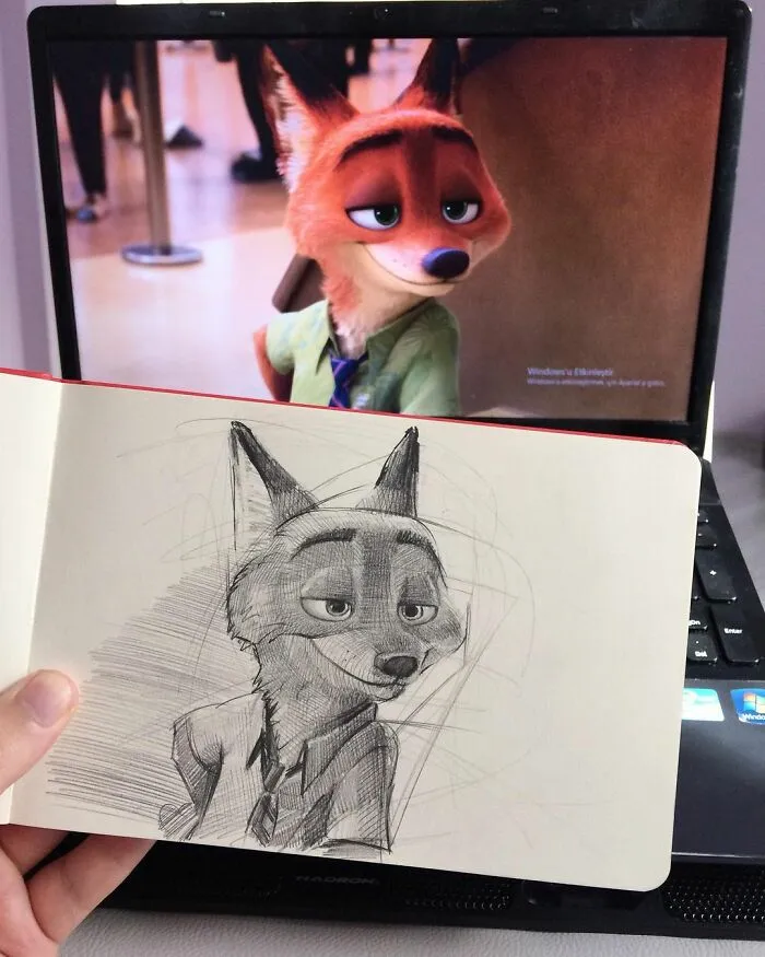 65 Pencil Drawings Of Our Favorite Pop Culture Characters By Samet Türkan