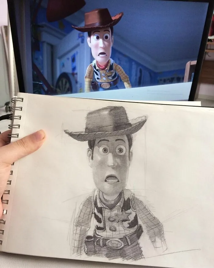 65 Pencil Drawings Of Our Favorite Pop Culture Characters By Samet Türkan