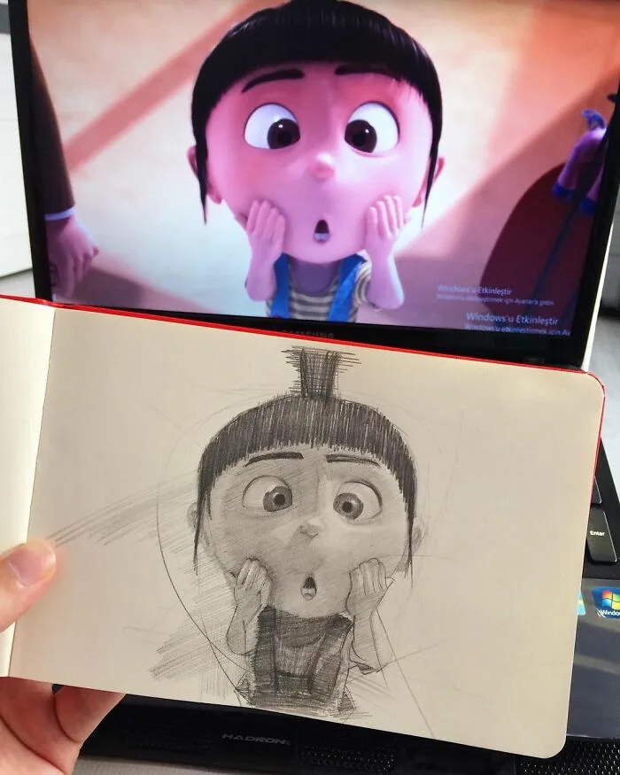 65 Pencil Drawings Of Our Favorite Pop Culture Characters By Samet Türkan