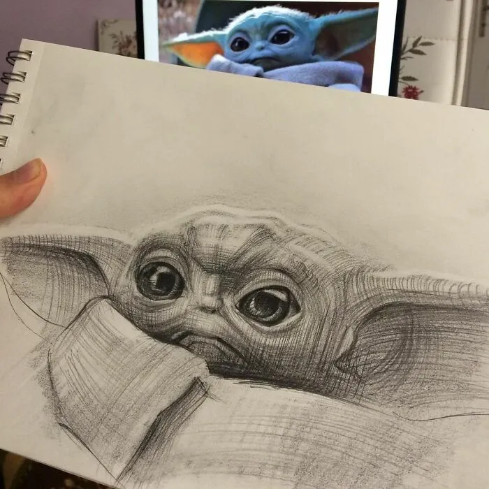 65 Pencil Drawings Of Our Favorite Pop Culture Characters By Samet Türkan