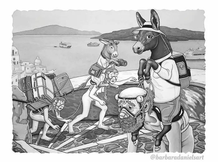Artist Creates Illustrations Where The Roles Of Humans And Animals Are Reversed, And The Reality Is Thought-Provoking (50 Pics)