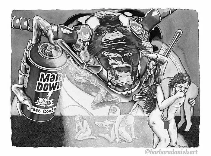 Artist Creates Illustrations Where The Roles Of Humans And Animals Are Reversed, And The Reality Is Thought-Provoking (50 Pics)