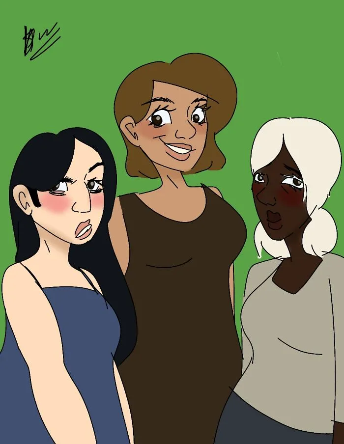 I Don't Know How To Use Photoshop So I Drew Them As Humans Hehe