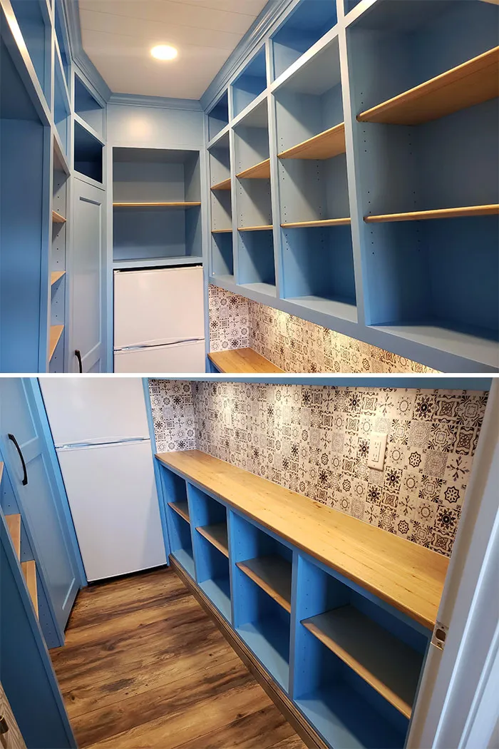 Surprised My Mom With New Pantry Cabinets While She Was Out Of Town
