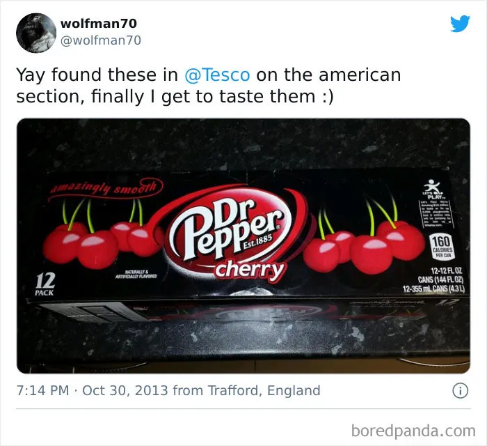 What The "American Food" Section Looks Like In Different Countries