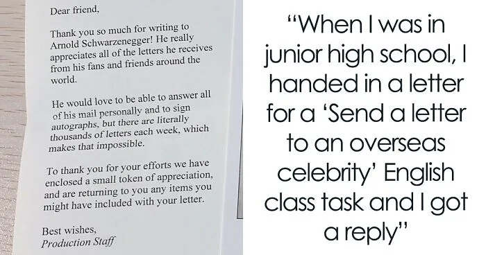230K People On Twitter Are Here For The Response This Student Received From Schwarzenegger's Team After Writing Him A Letter