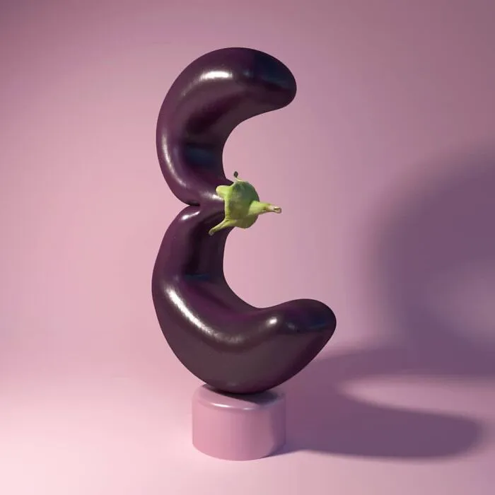 E Is For Eggplant
