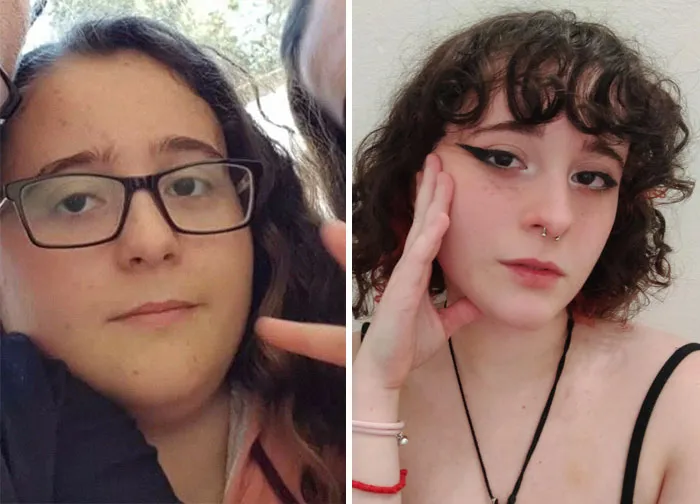 17-20 Ahora soy más feliz y más sana. No puedo creer que esa era yo