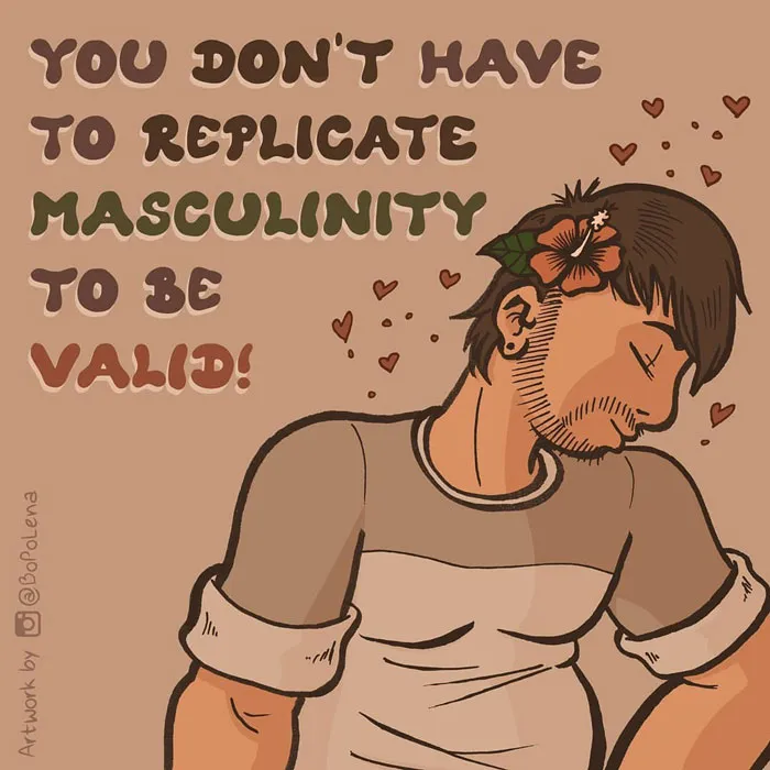 "Los problemas de imagen corporal masculina son importantes:" 30 Ilustraciones de BoPoLena