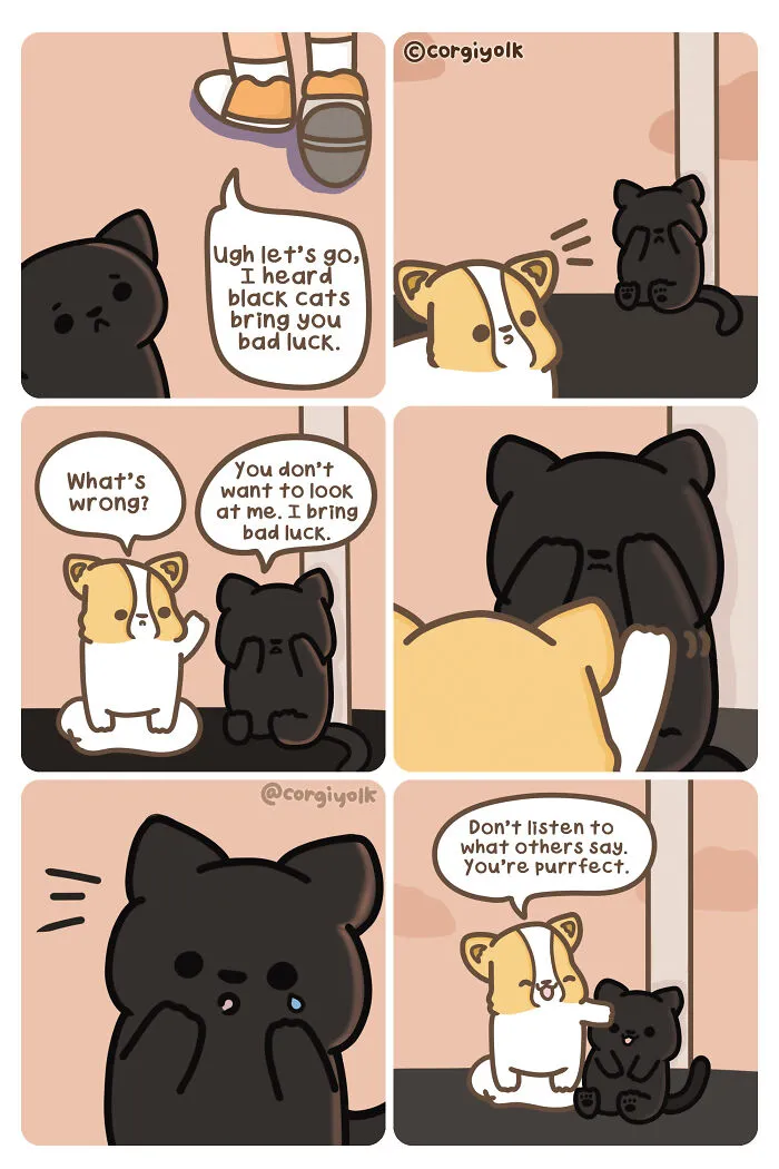 My 30 Wholesome Comics Featuring A Corgi And His Adventures With Other Animal Friends