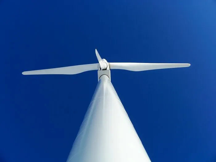 At The Base Of A 100m (~300') Wind Turbine In Weatherford, Oklahoma