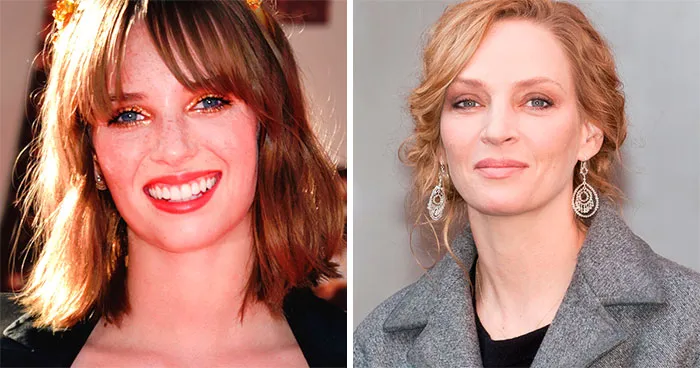 Maya Hawke y Uma Thurman