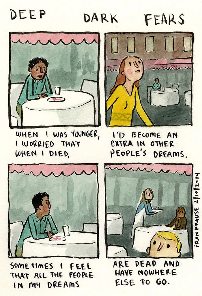 This Artist Illustrates People's Deep Dark Fears And Some Of Them Are Unsettling (30 Pics)