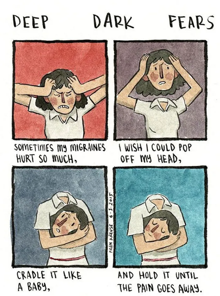 This Artist Illustrates People's Deep Dark Fears And Some Of Them Are Unsettling (30 Pics)