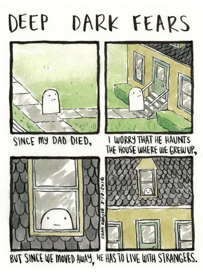 This Artist Illustrates People's Deep Dark Fears And Some Of Them Are Unsettling (30 Pics)