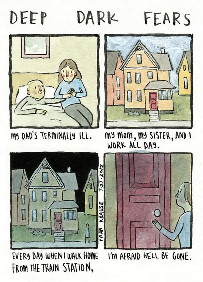 This Artist Illustrates People's Deep Dark Fears And Some Of Them Are Unsettling (30 Pics)