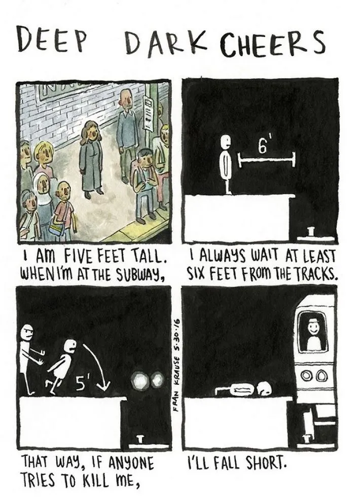 This Artist Illustrates People's Deep Dark Fears And Some Of Them Are Unsettling (30 Pics)
