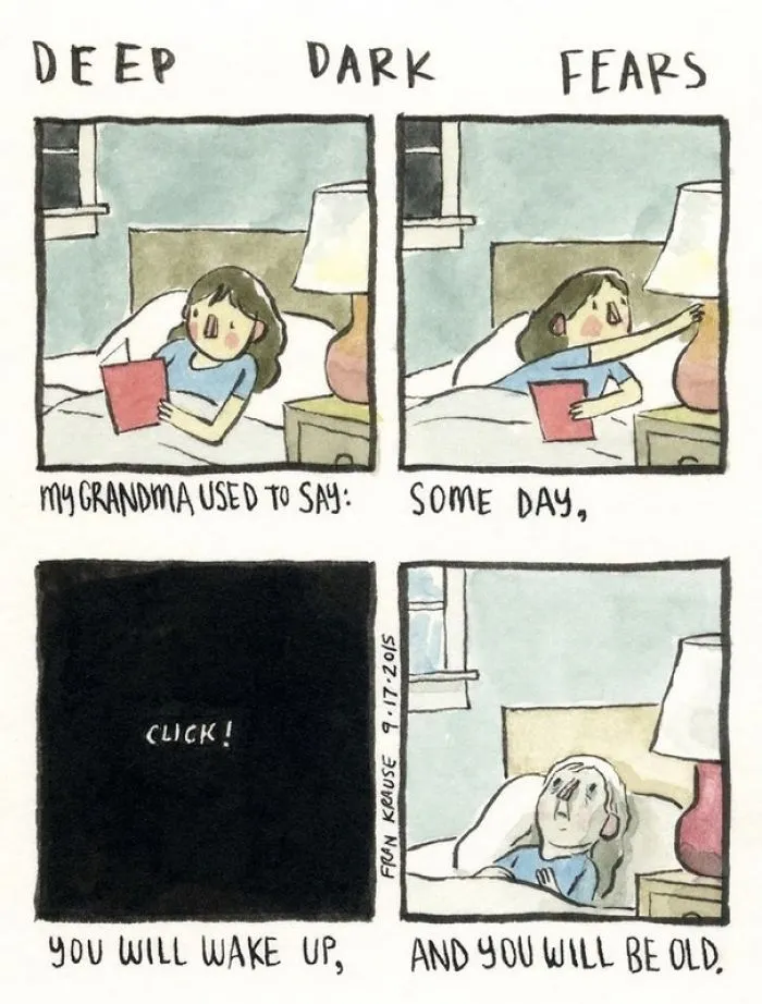 This Artist Illustrates People's Deep Dark Fears And Some Of Them Are Unsettling (30 Pics)